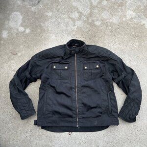 Merlin Tewksbury Waxed Cotton Heritage collection men’s motorcycle jacket 3XL